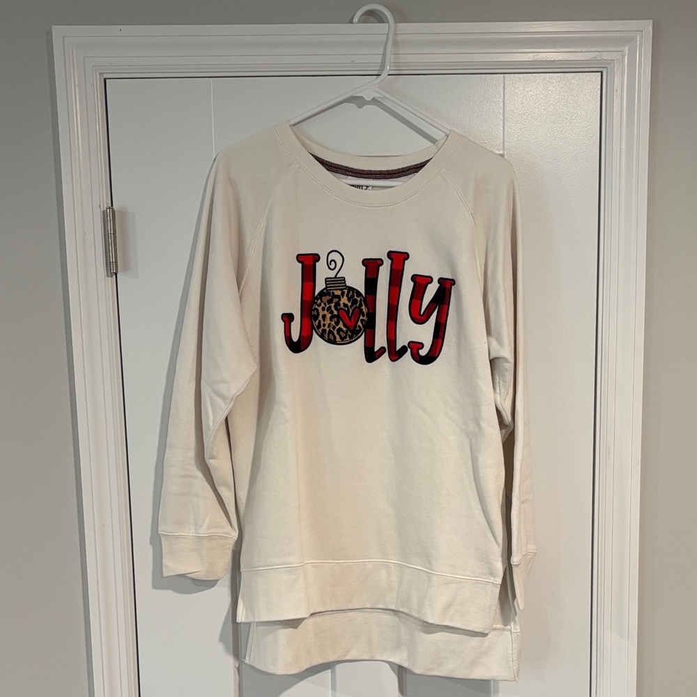 Cream Jolly Sweatshirt